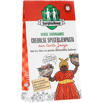 Sorgh&Hoop Verse Surinaamse Creoolse Specerijenpasta 90 g