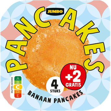 Jumbo Banaan Pancakes 6 Stuks