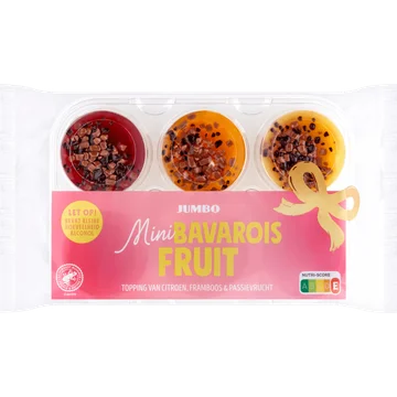 Jumbo Mini Bavarois Fruit 6 Stuks