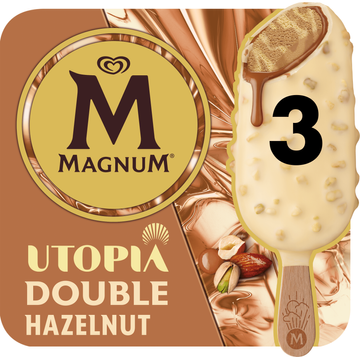 Magnum IJs Utopia Double Hazelnut 3 x 85 ml