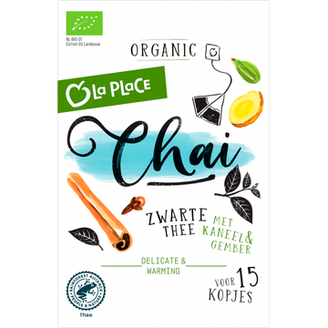 La Place Black Chai Thee 15 Stuks