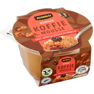 Jumbo Romige Koffiemousse met Speculooscrumble 75 g