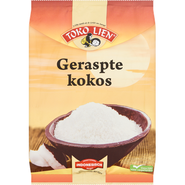 Toko Lien Geraspte Kokos 300 g