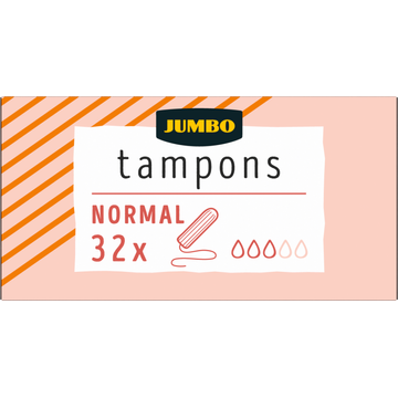 Jumbo Tampons Normal 32 Stuks