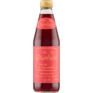 De Druivelaere Druivensap 33 cl