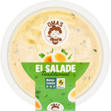 Oma's Ei Salade Surinaams 160 g
