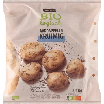 Jumbo Biologisch Aardappelen Kruimig 2,5 kg