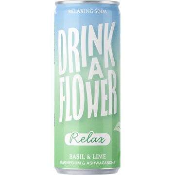Drink A Flower Basil & Lime 250ML