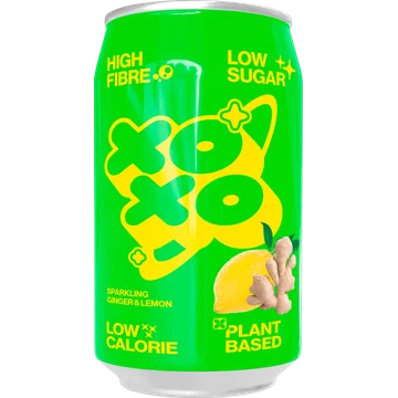 XOXO Ginger & Lemon Sparkling Soda 330ML