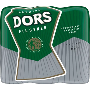 Dors Premium Pilsener - Blik - 6 x 500ML