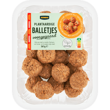 Jumbo Plantaardige Balletjes Voorgegaard Voordeelverpakking 367 g