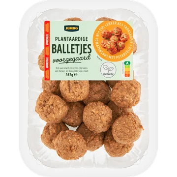 Jumbo Plantaardige Balletjes Voorgegaard Voordeelverpakking 367 g