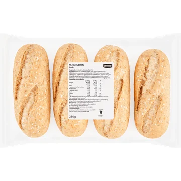 Jumbo - Pistolets Bruin - 4 Stuks