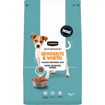 Jumbo Zachte Brokken met Gevogelte & Wortel 1 kg