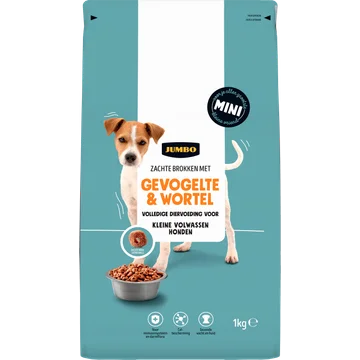 Jumbo Zachte Brokken met Gevogelte & Wortel 1 kg