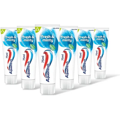 Aquafresh Fresh & minty bescherming tandpasta 6pck
