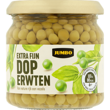 Jumbo Extra Fijne Doperwten Wortelen 180 g