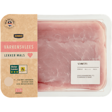 Jumbo Zonvarken Varkens Schnitzel 2 Stuks