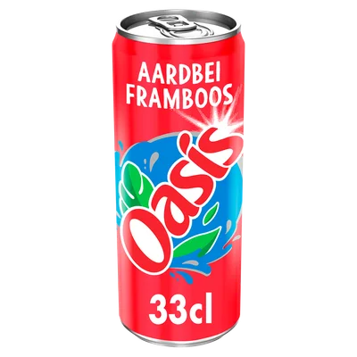 Oasis Aardbei Framboos 330ML