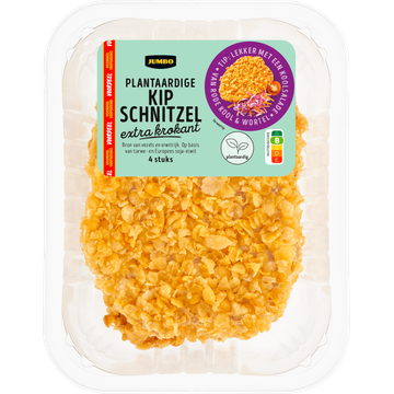 Jumbo Plantaardige Kip Schnitzel Voordeelverpakking 4 Stuks