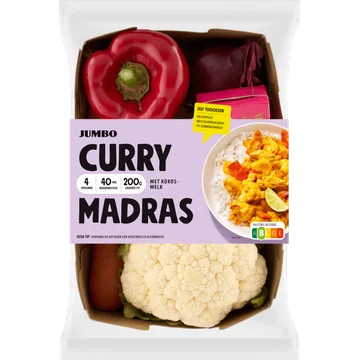 Jumbo Curry Madras Verspakket 4 Personen