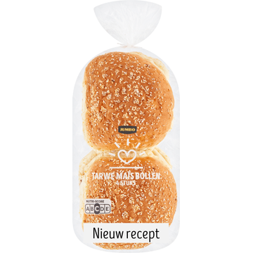 Jumbo - Maïsbollen Wit - 4 Stuks