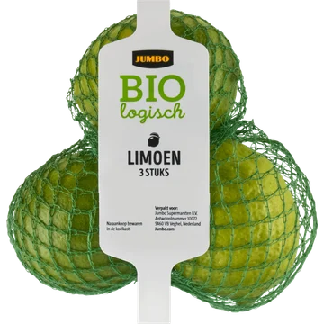 Jumbo Biologisch Limoen 3 Stuks