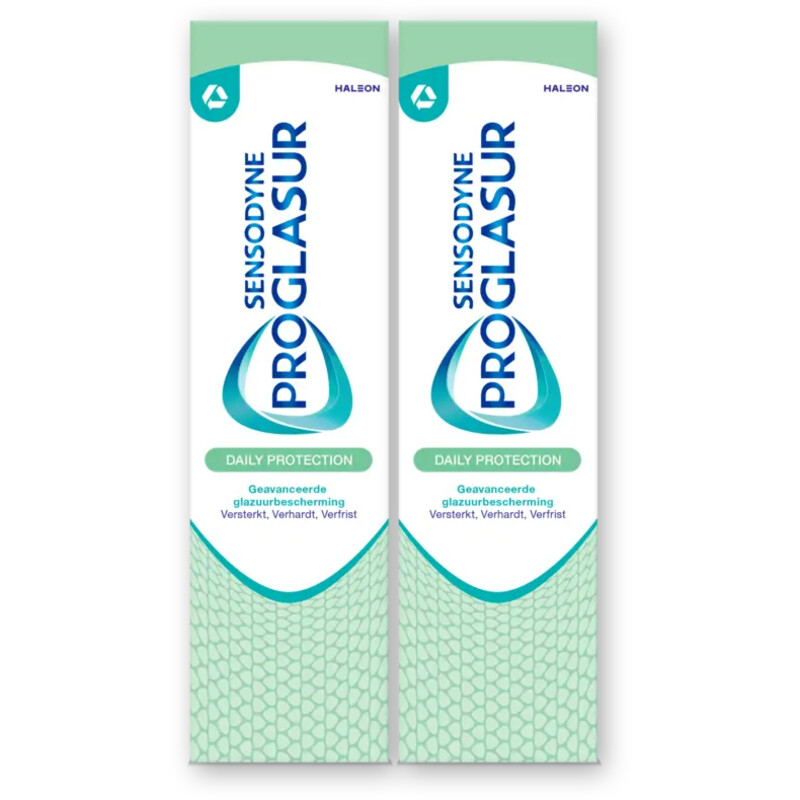 Sensodyne Proglasur daily protection tandpasta 2pk