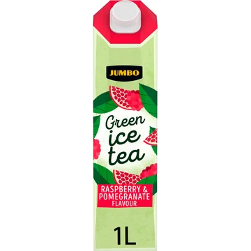 Jumbo Ice Tea Green Granaatappel Framboos 1L