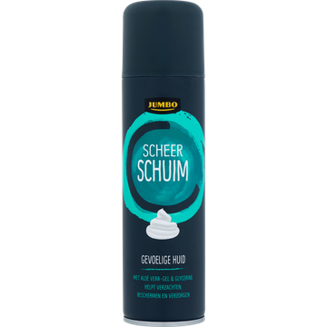 Jumbo Scheerschuim Gevoelige Huid voor Heren 250 ML