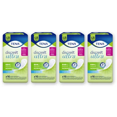 Tena Discreet ultra normal maandverband 4-pck
