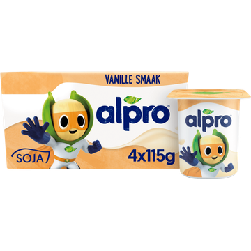 Alpro Kids Dessert Vanille 4x115 g