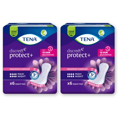Tena Discreet protect max nght mndverband 2pk