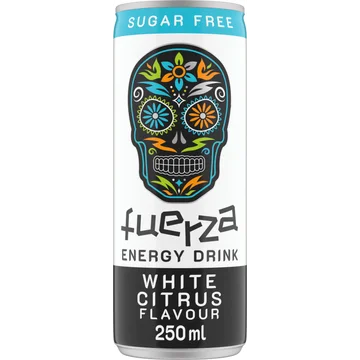 Fuerza Energy Drink White Citrus Flavour 250ML