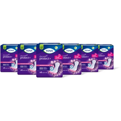 Tena Discreet protect max nght mndverband 6pk
