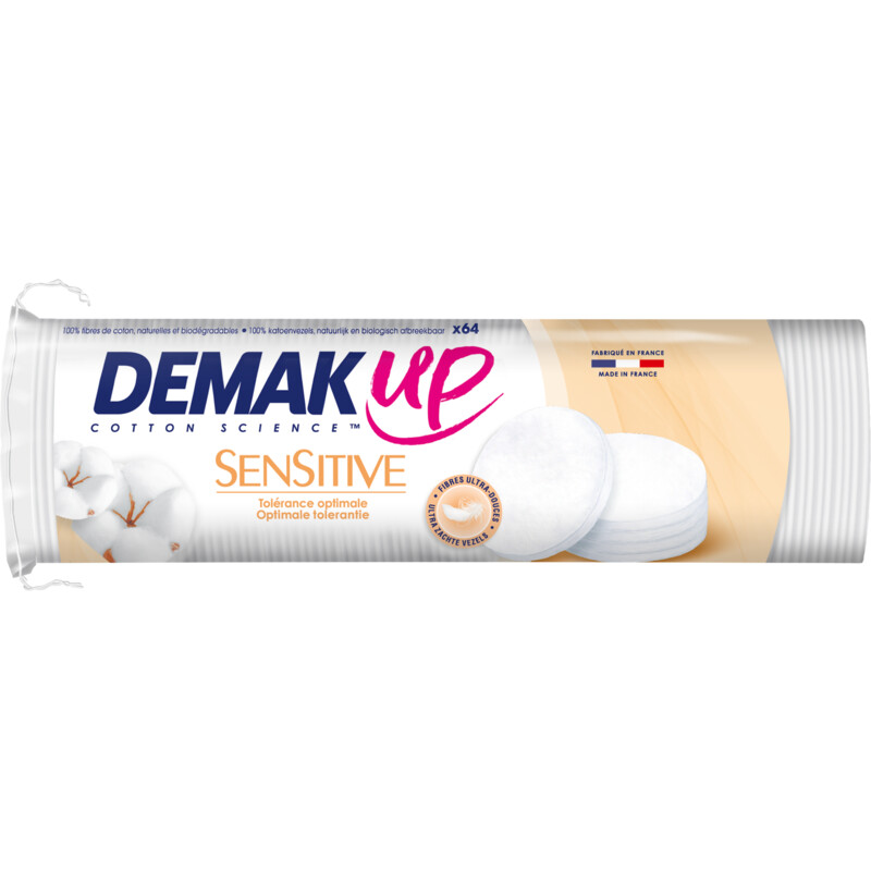 Demak'Up Sensitive rond wattenschijfjes