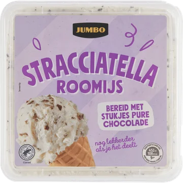 Jumbo Stracciatella Roomijs 518 g