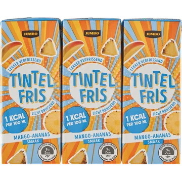 Jumbo Tintelfris Mango-Ananas Smaak 6 x 200ML