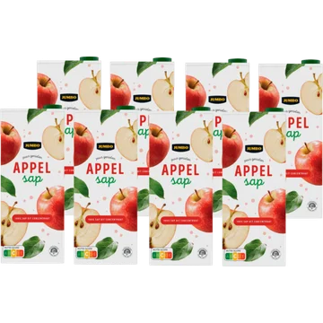Jumbo Appelsap 8 x 1,5 L
