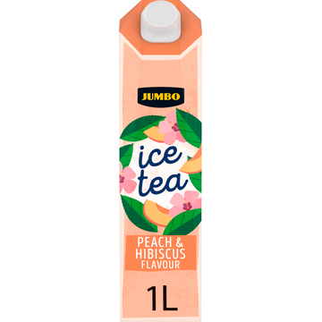 Jumbo Ice Tea Peach & Hibiscus Flavour 1 L