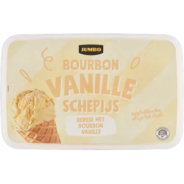 Jumbo Bourbon Vanille Schepijs 2500 ml