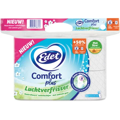 Edet Comfort Lucht 3 Laags 6 Stuks