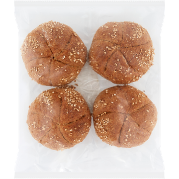 Jumbo - Diepvries Kaiserbroodjes Volkoren - 4 Stuks