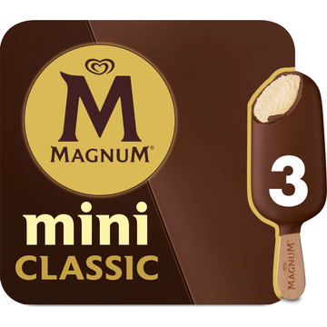 Magnum Mini Ijslolly Classic 3 x 55 ml