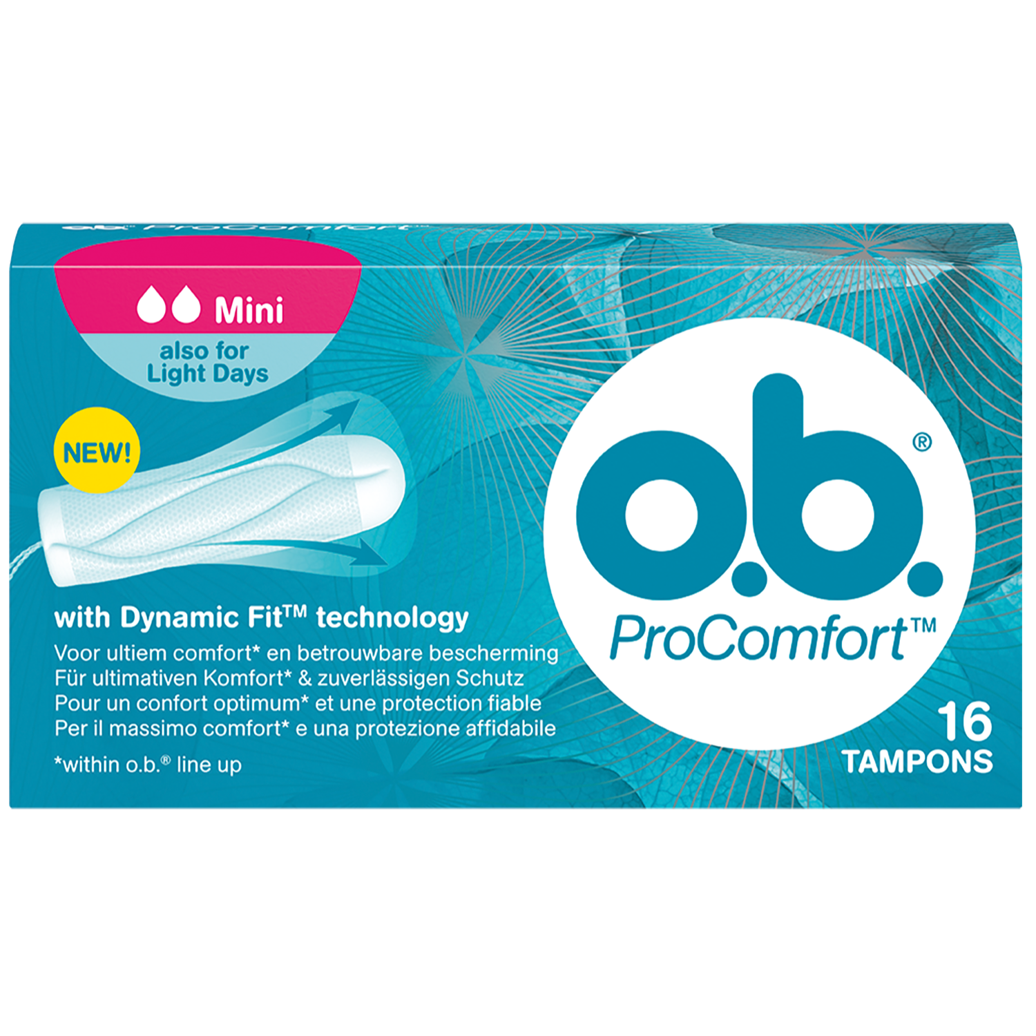 o.b. ProComfort tampons mini