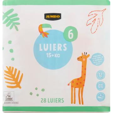 Jumbo Luiers Maat 6 15+ kg 28 Stuks