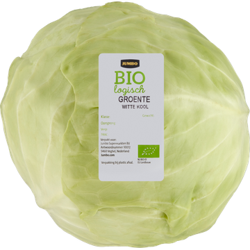 Jumbo Biologische Witte Kool 1 Stuk