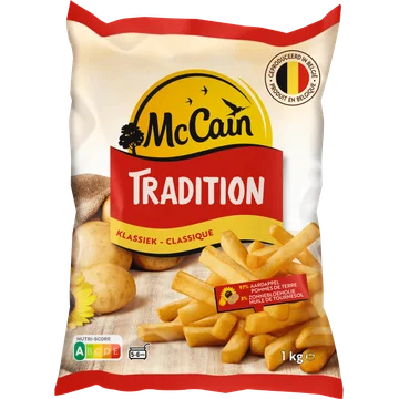 McCain Tradition Klassiek Frieten 1 kg