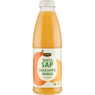 Jumbo 100% Sap Sinaasappel Mango met Appel 750ML