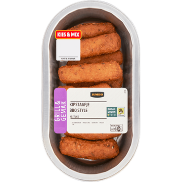 Jumbo Grill & Gemak Kipstaafjes BBQ Style ca. 230 g